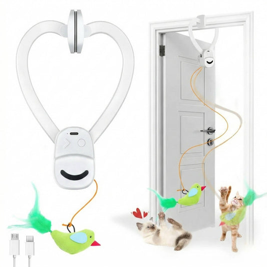 Interactive Electric Flying Bird Cat Toy