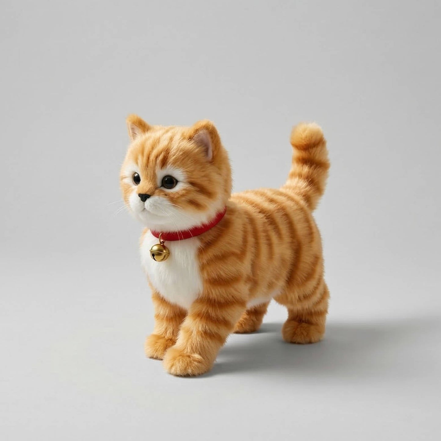 Interactive Robot Kitten, Walks & Meows