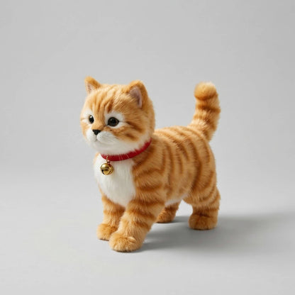 Interactive Robot Kitten, Walks & Meows