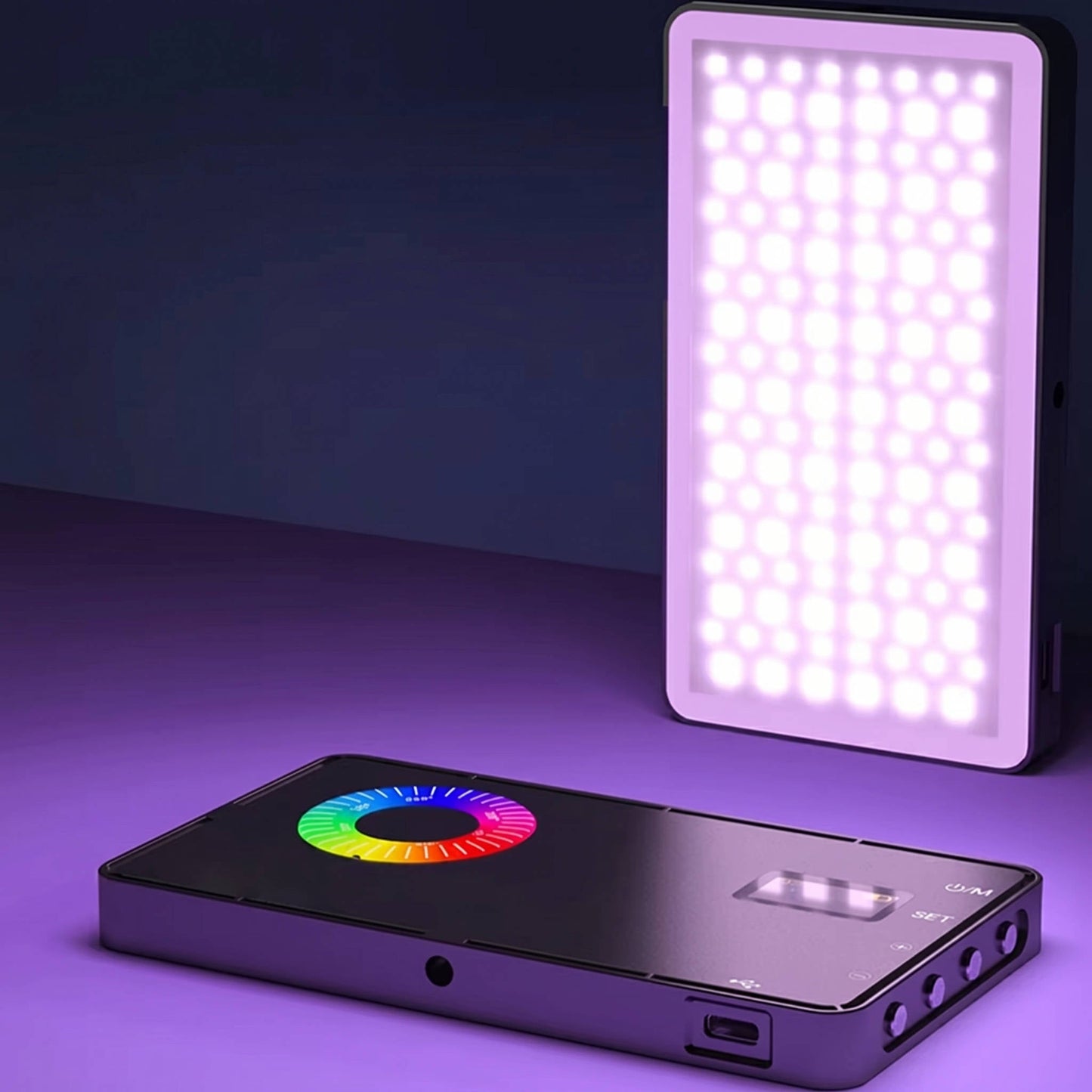 USB Rechargeable RGB Photography Light