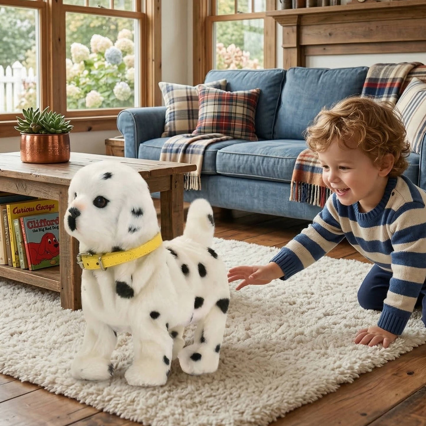 Interactive Robot Dog, Walks, Barks & Wags