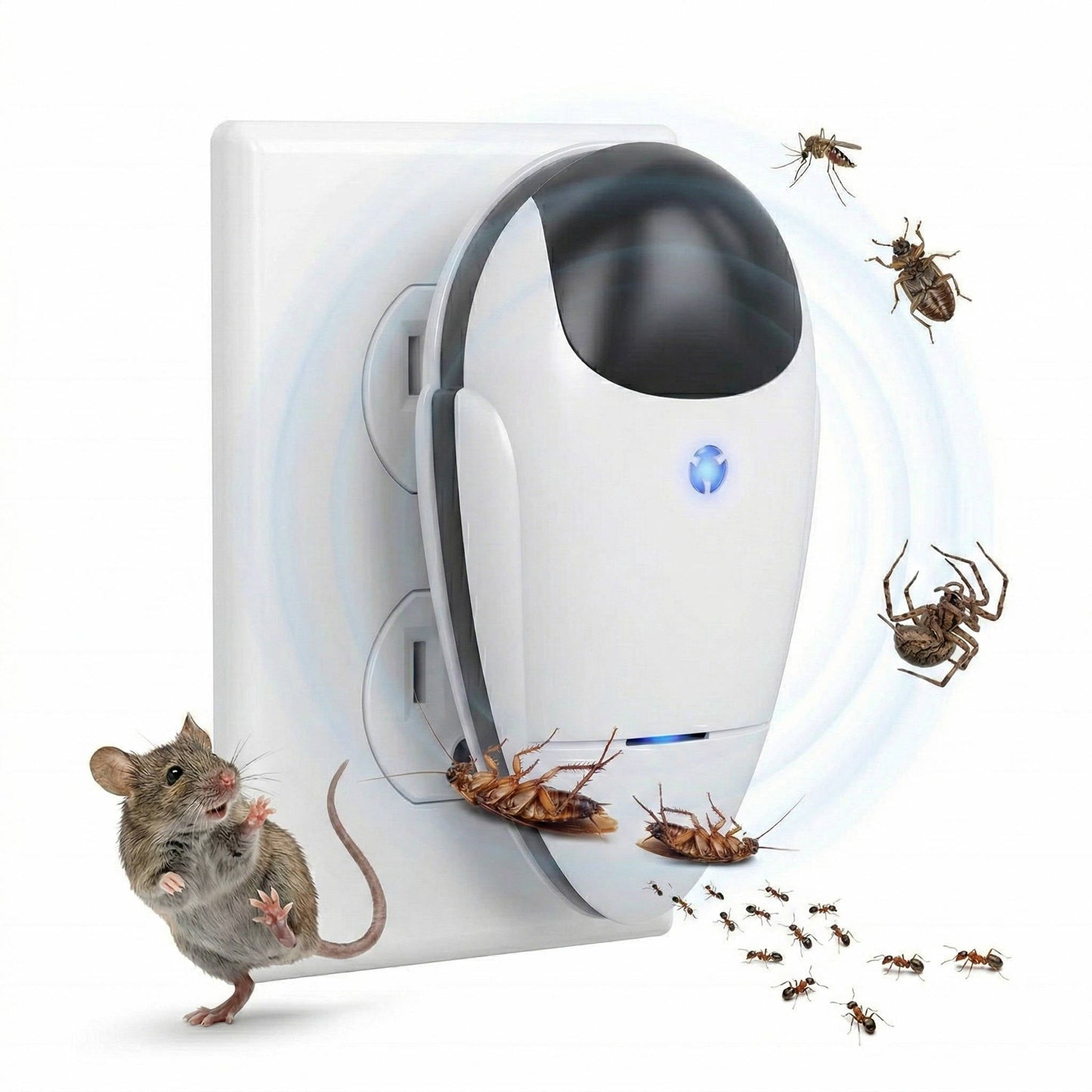 Ultrasonic Plug-In Pest Repellent for Home