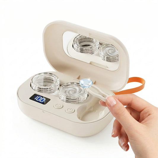 Contact Lens Cleaner and Storage Kit
