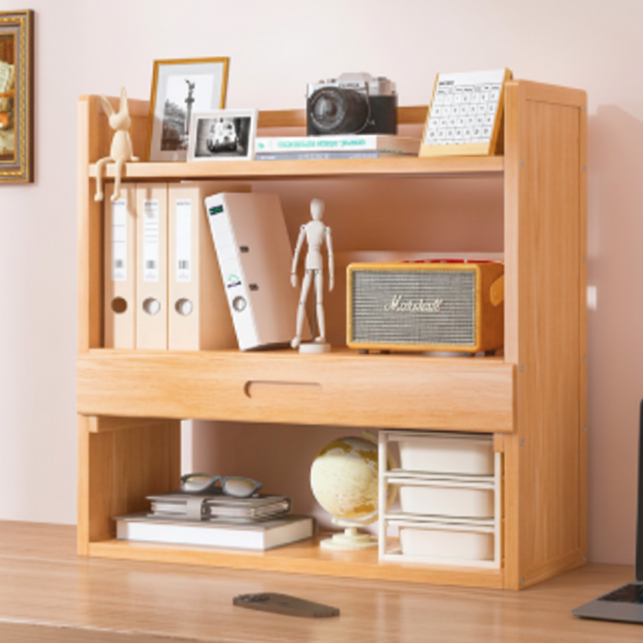 Contemporary Bamboo Bookshelf