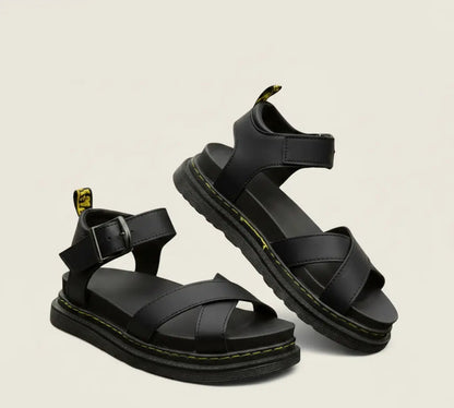 Platform Sandals with Cushioned Sole
