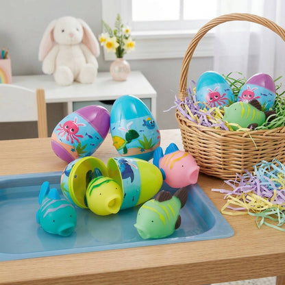 Squirt Toy Filled Easter Eggs, 12 Pc