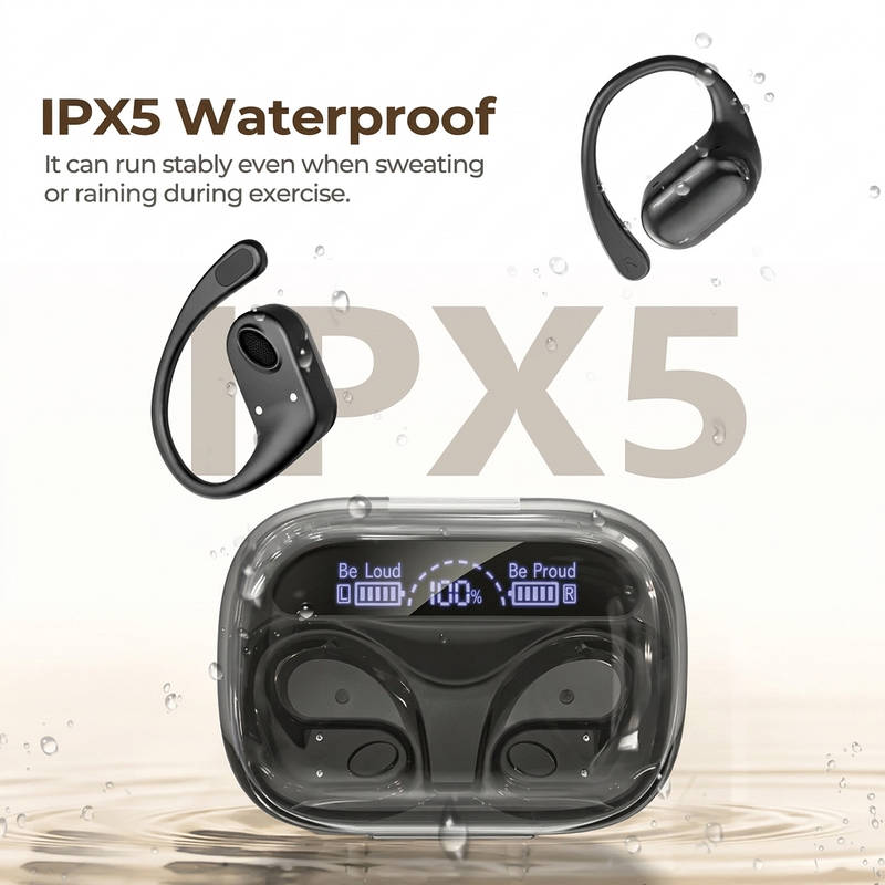 Wireless Earbuds Bluetooth 6.0 with Charging Case
