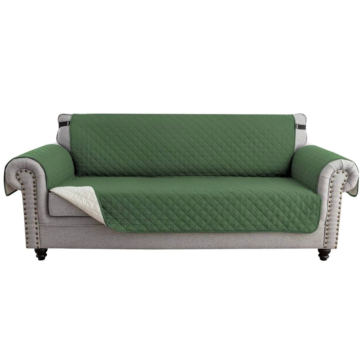 Reversible Sofa Cover for 3 Cushion Couch