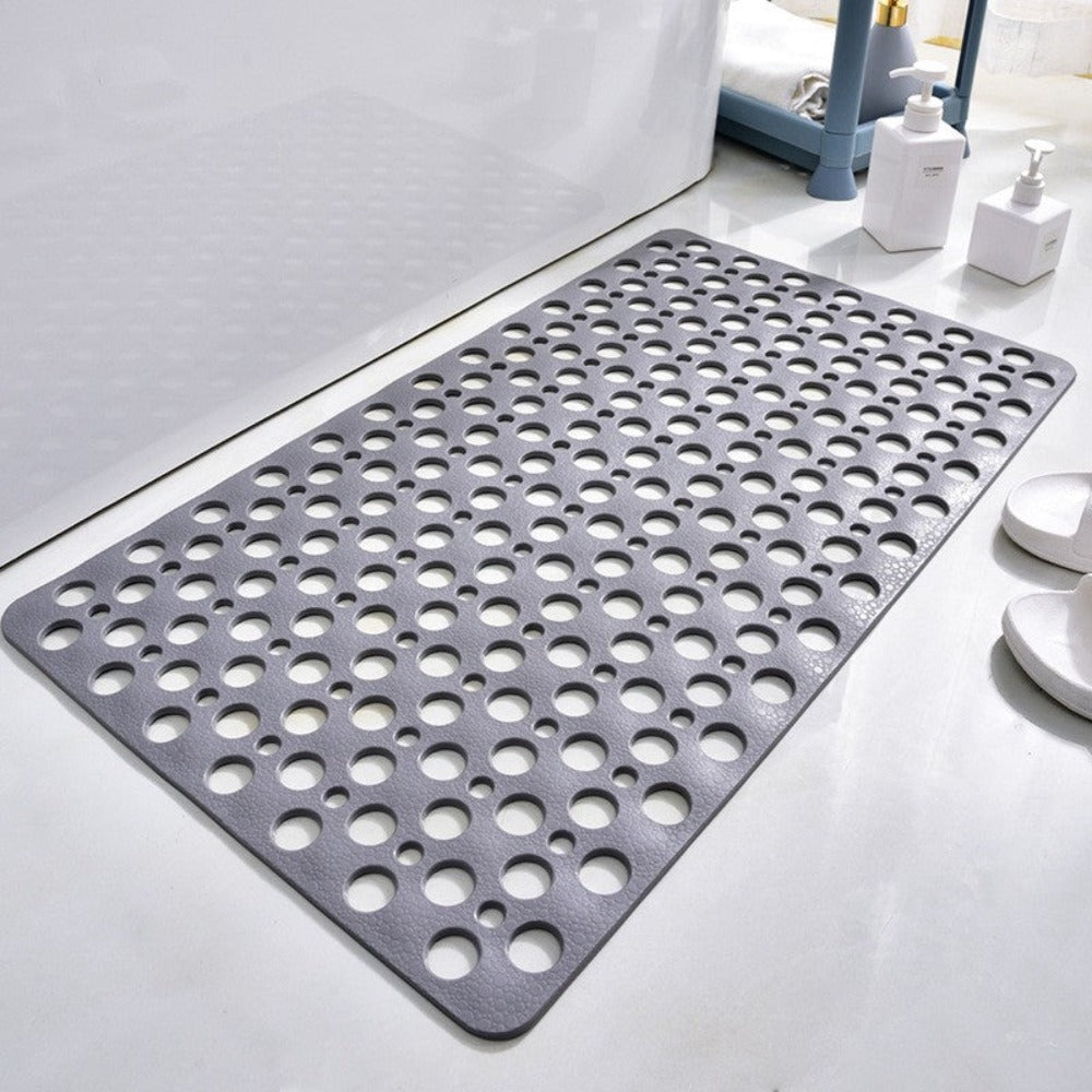 Non-Slip Shower Mat with Suction Cups, 16x28