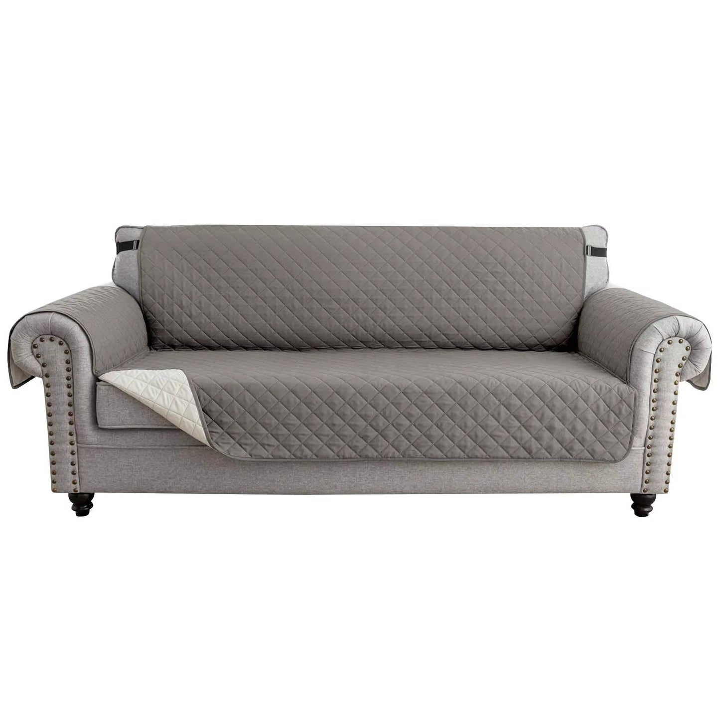 Reversible Sofa Cover for 3 Cushion Couch
