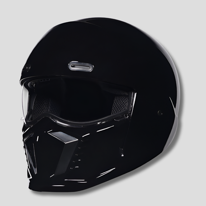 Retro Motorcycle Helmet with Anti-Fog Visor