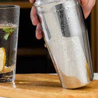 10-Piece Stainless Steel Cocktail Shaker Set