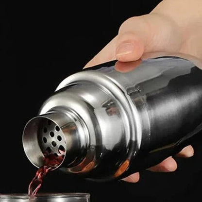 10-Piece Stainless Steel Cocktail Shaker Set