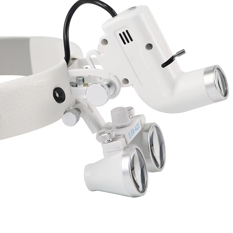LED Headlamp with 3.5X Magnifying Loupes