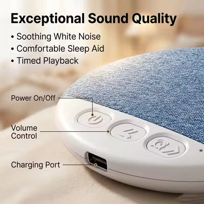 Wireless Pillow Speaker with White Noise