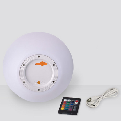 Color Changing LED Orb Lamp, Remote Control