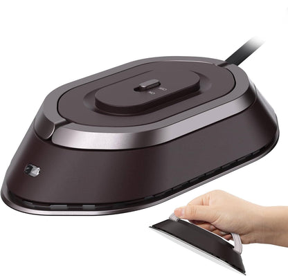 Compact Travel Iron with Foldable Handle