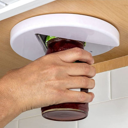 Under Cabinet Jar Opener for Multiple Sizes