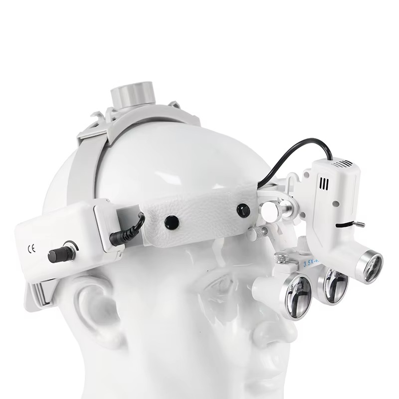 LED Headlamp with 3.5X Magnifying Loupes