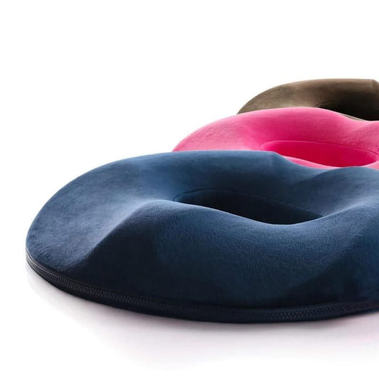 Donut Cushion with Memory Foam & Non-Slip Base