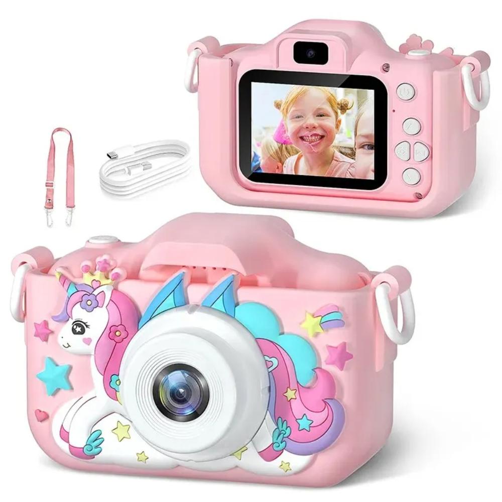 Kids Camera with 1080P Video & Dual Lenses
