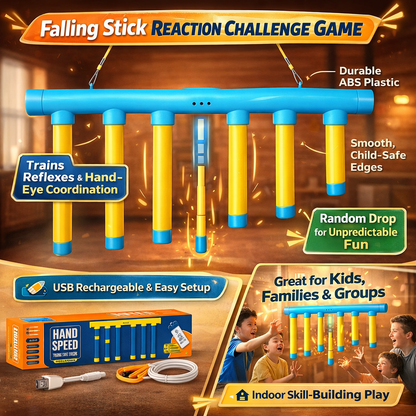 Reflex Training Game, Random Drop Sticks