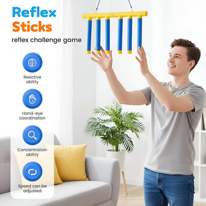 Reflex Training Game, Random Drop Sticks