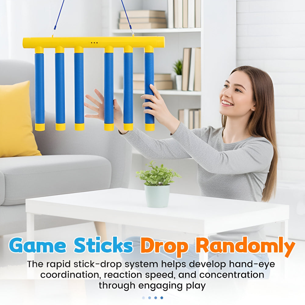 Reflex Training Game, Random Drop Sticks