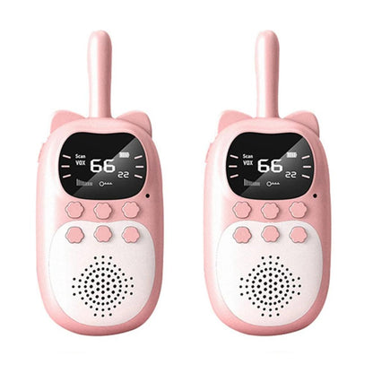 Kids Walkie Talkies, Rechargeable 5km Range, 2-Pack
