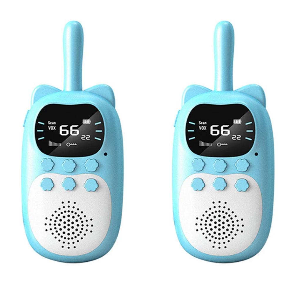 Kids Walkie Talkies, Rechargeable 5km Range, 2-Pack
