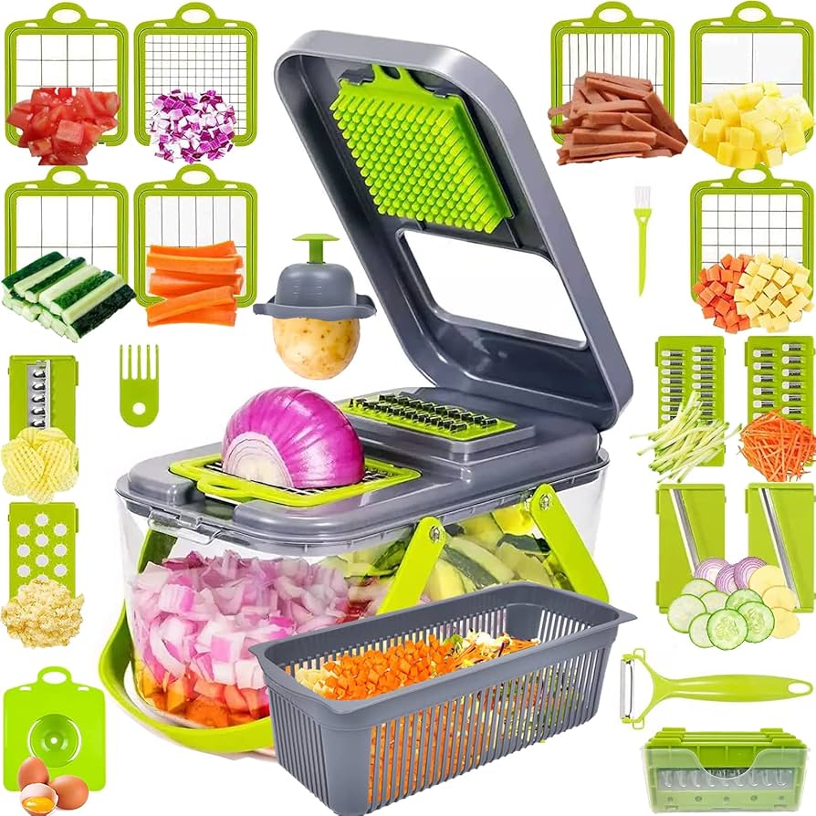 18-in-1 Vegetable Slicer and Chopper
