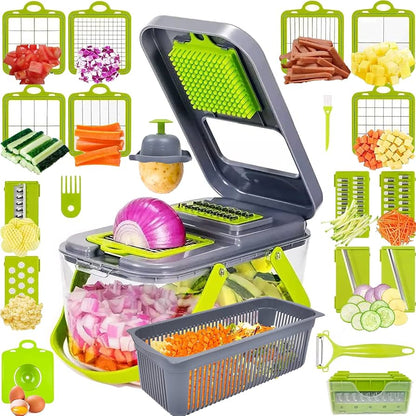 18-in-1 Vegetable Slicer and Chopper