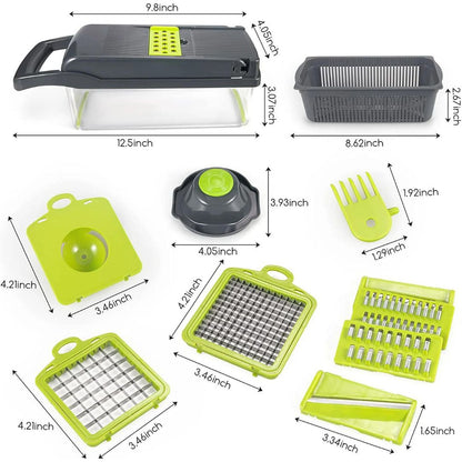 18-in-1 Vegetable Slicer and Chopper
