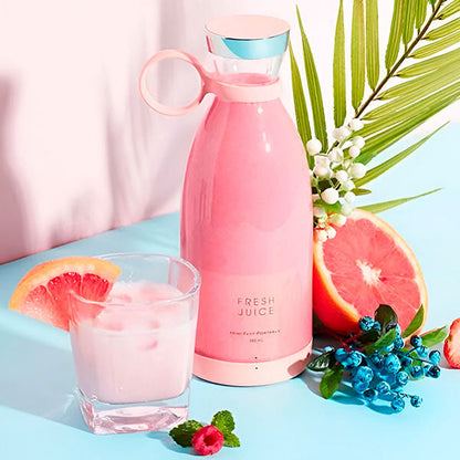 Portable USB Juice Blender Bottle