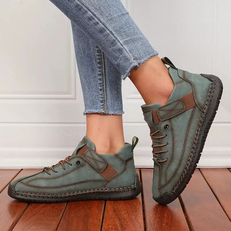 Slip-On Sneakers with Elastic Side Panels