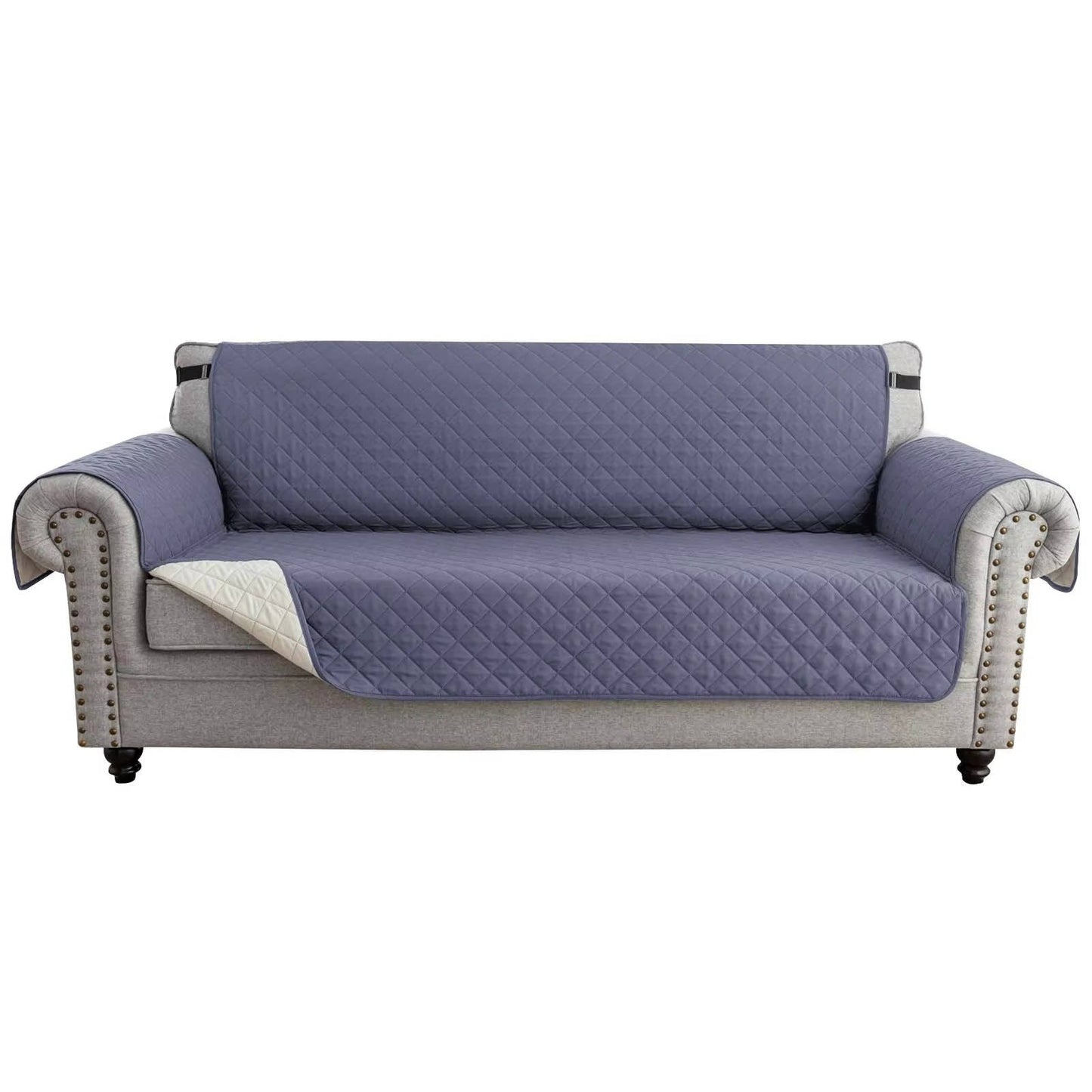 Reversible Sofa Cover for 3 Cushion Couch