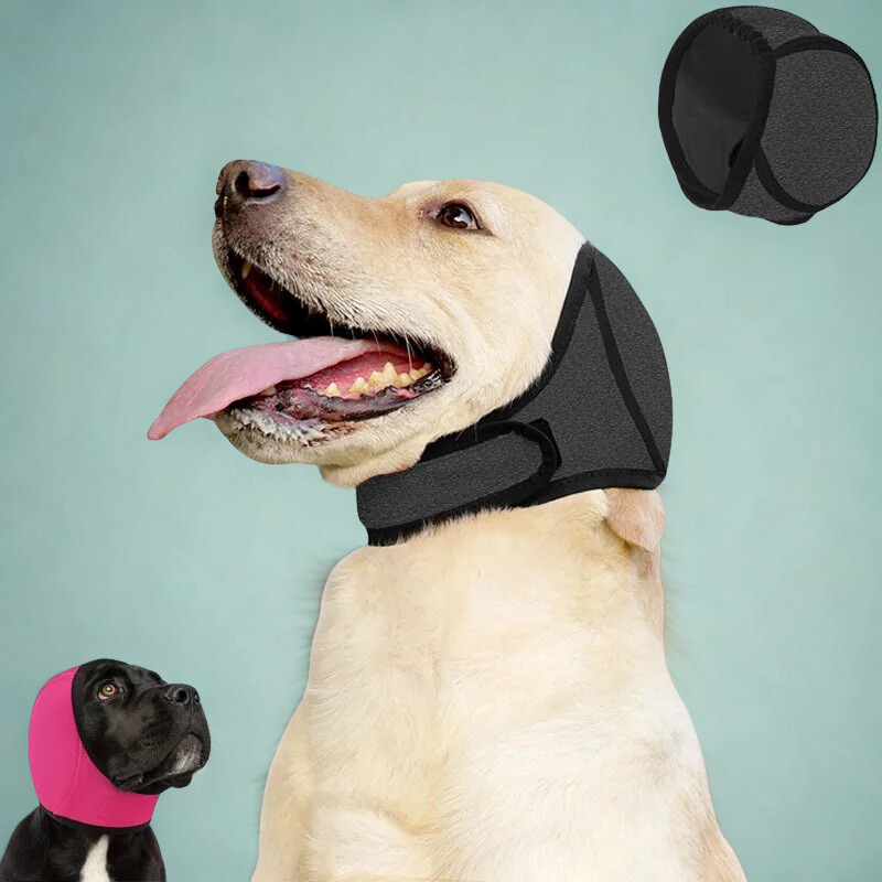 Dog Ear Hood, Waterproof Noise Muffling, 4 Sizes