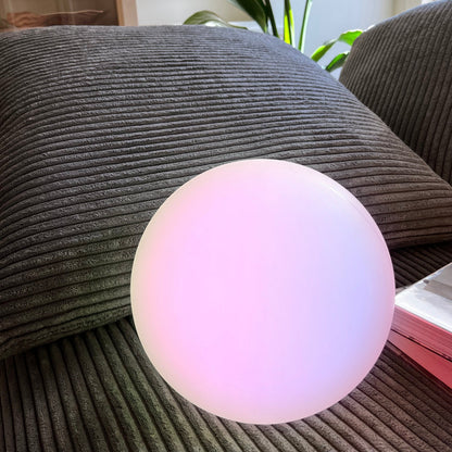 Color Changing LED Orb Lamp, Remote Control