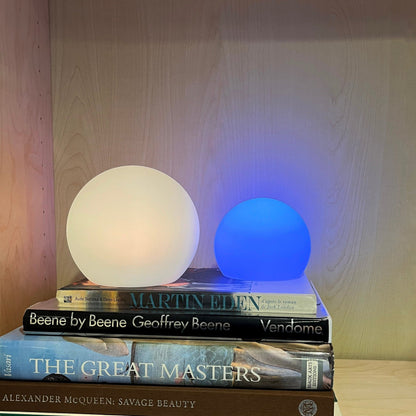 Color Changing LED Orb Lamp, Remote Control