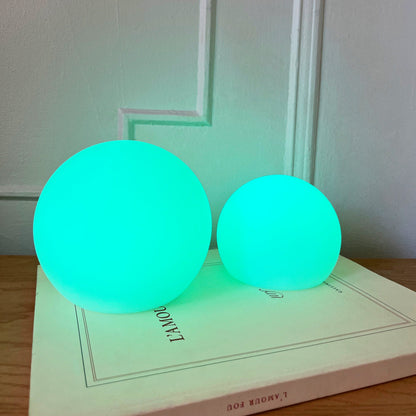 Color Changing LED Orb Lamp, Remote Control