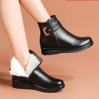 Women's Winter Boots with Faux-Fur Lining