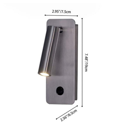 Rotatable Wall Light - Wall Mounted LED Lamp With Switch