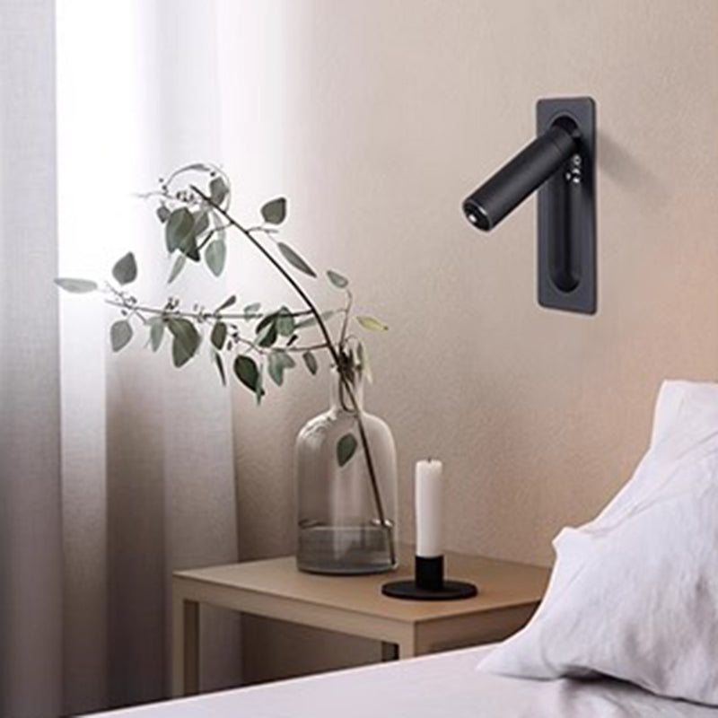 Rectangular Switch- Adjustable Spotlight Wall Sconce