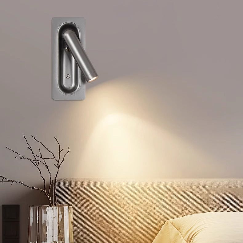 Rectangular Switch- Adjustable Spotlight Wall Sconce