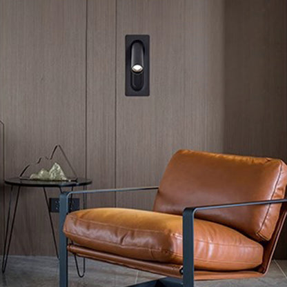 Rectangular Switch- Adjustable Spotlight Wall Sconce