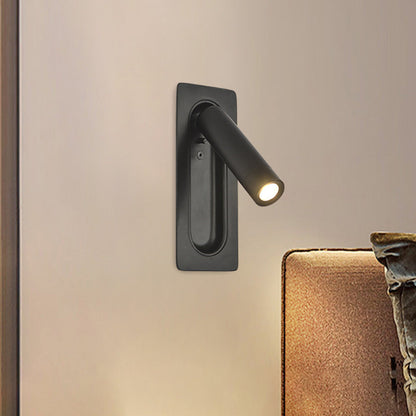 Rectangular Switch- Adjustable Spotlight Wall Sconce