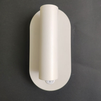 Oval Lamp - Bedside Reading Light With Adjustable Spotlight