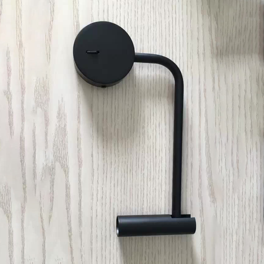 Cylinder LED Wall Light - Adjustable Bedside Reading Light