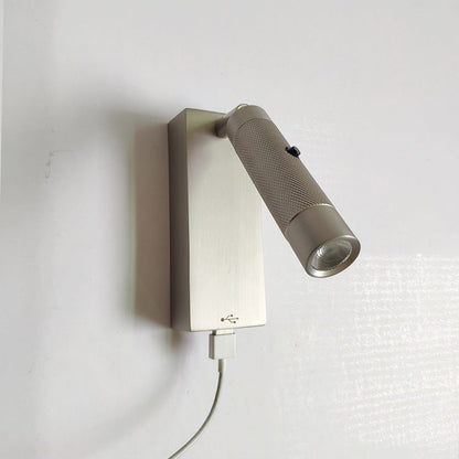 Rectangular Light - Adjustable Spotlight With USB Charger