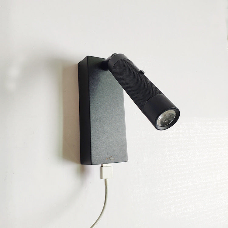 Rectangular Light - Adjustable Spotlight With USB Charger